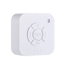 Домашний дыхательный светильник, музыкальный прибор для сна, бессонница, белый шум, таймер, мини расслабляющий звук, зарядка через usb, для взрослых и детей, светодиодный