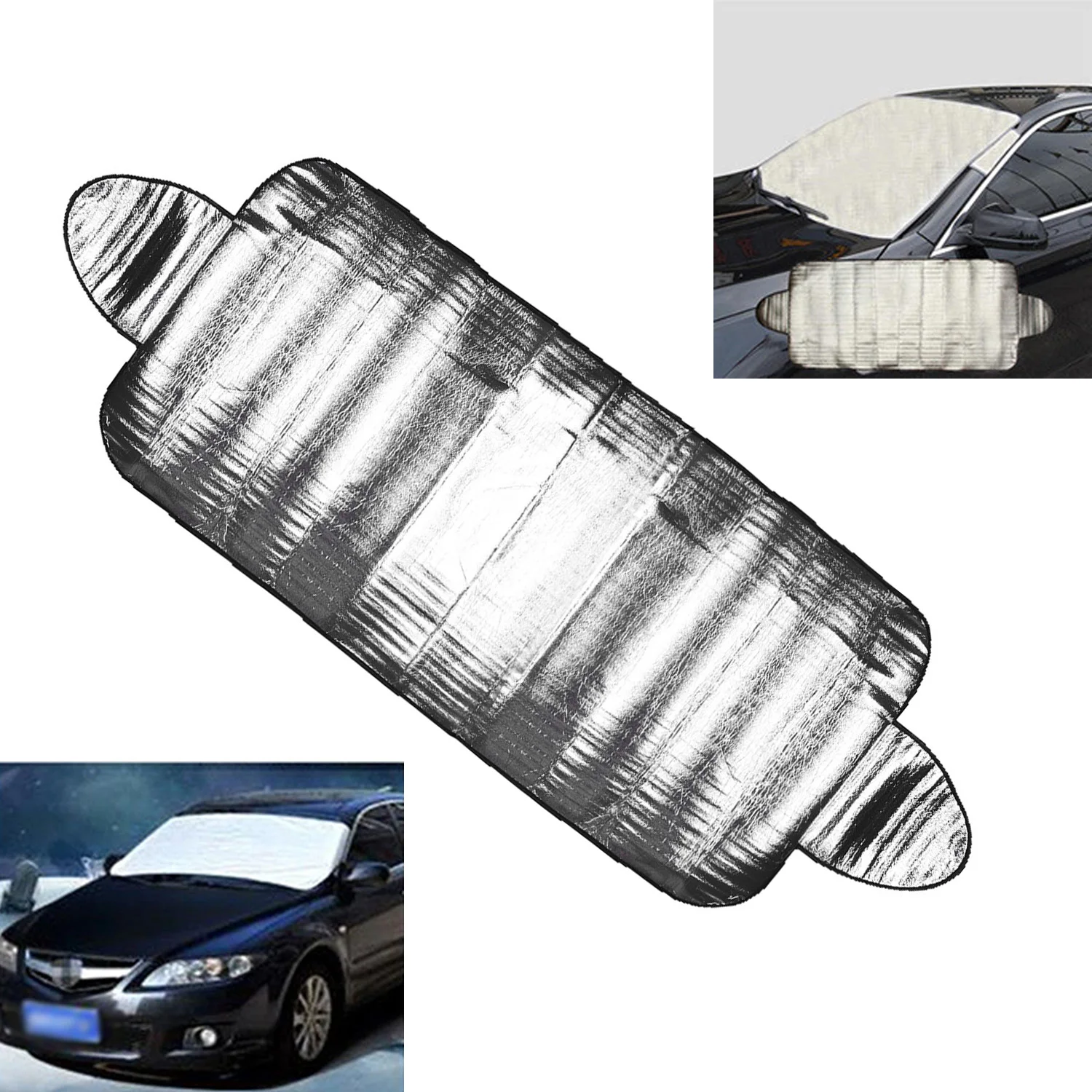 

1pc Car New Smart Windshield Cover Anti Shade Frost Ice Snow Protector UV Protection 192x70cm Auto Parts
