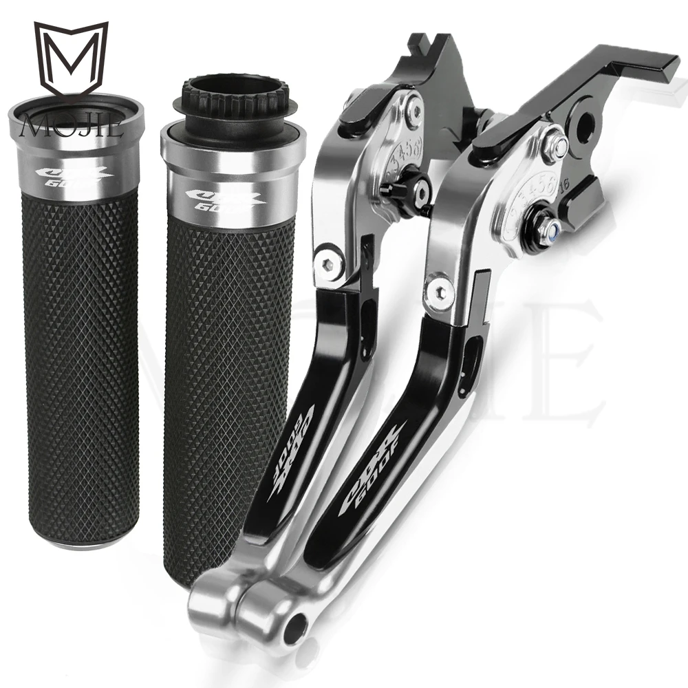 Для Honda CBR 600 CBR600 F2 F3 F4 F4i/CBR F4i Sport/F CBR600F 2001-2007 Рычаги Тормозная система сцепления для мотоцикла ручки - Цвет: Silver