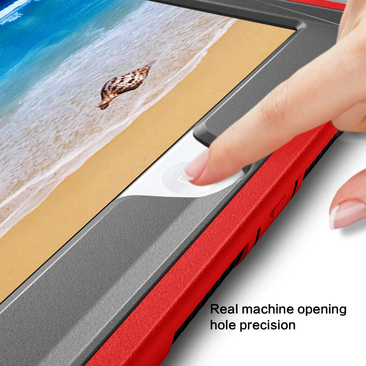 Для Ipad 9,7 дюймов чехол для планшета PC+ силиконовый чехол противоударный защитный чехол для планшета с кронштейном и ремешком на руку чехол для планшета
