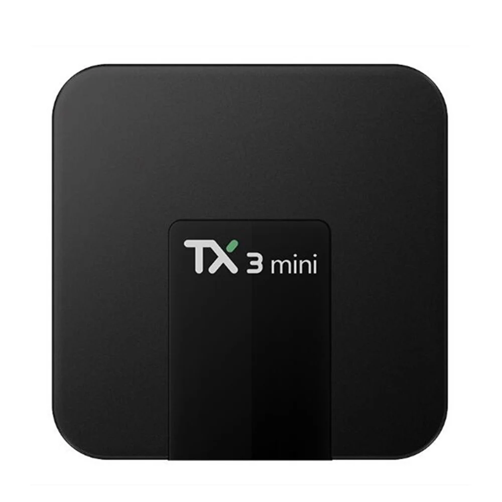 10PCS/Lot TX3 Mini Android 7.1 TV Box Smart 4K Set Top Box Media Player Amlogic S905W Quad Core 2GB Ram 16GB Rom H.265 TV BOX