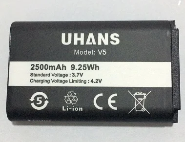 

MATCHEASY 100% original battery FOR UHANS V5 battery 2500mAh