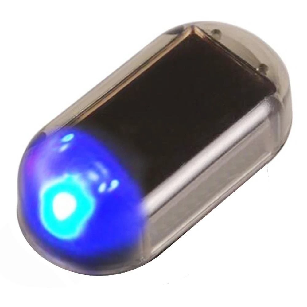 Автомобильный поддельный светильник безопасности на солнечных батареях