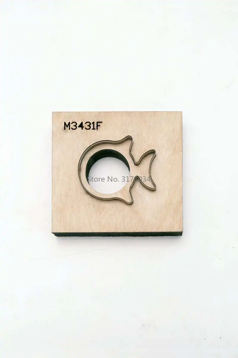 Fish Pattern Leather Die Cut Cutting Mold For Leather Leather Cutting