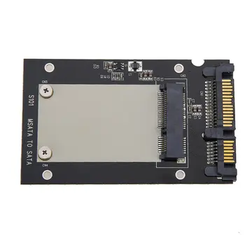 

SATA Drive Convertor Adapter MSATA SSD to 2.5\" Card Plug and Play 50mm X 30mm for Windows2000/xp/7/8/10 for Vista Linux Mac