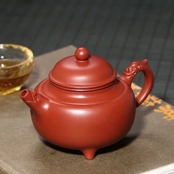 

Yixing authentic teapot undressed ore dahongpao ni kung fu kettle