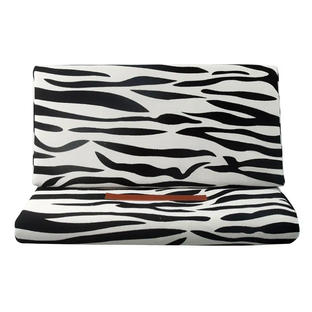 Печатный холст для IPad планшет Подушка трехсторонний складной планшет для чтения кронштейн Держатель Кронштейн подушки - Цвет: A