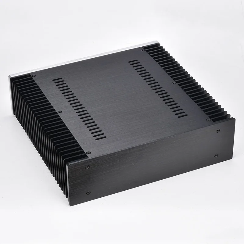 3209 Full aluminum DIY chassis class A power amplifier chassis preamplifier enclosure adapt box 320*90*311mm