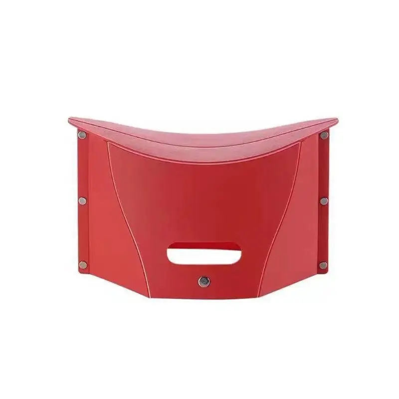 Red-37.2X21cm Путешествия Открытый Рыбалка Портативный складной стул Многофункциональный складные стулья - Цвет: Red-37.2X21cm