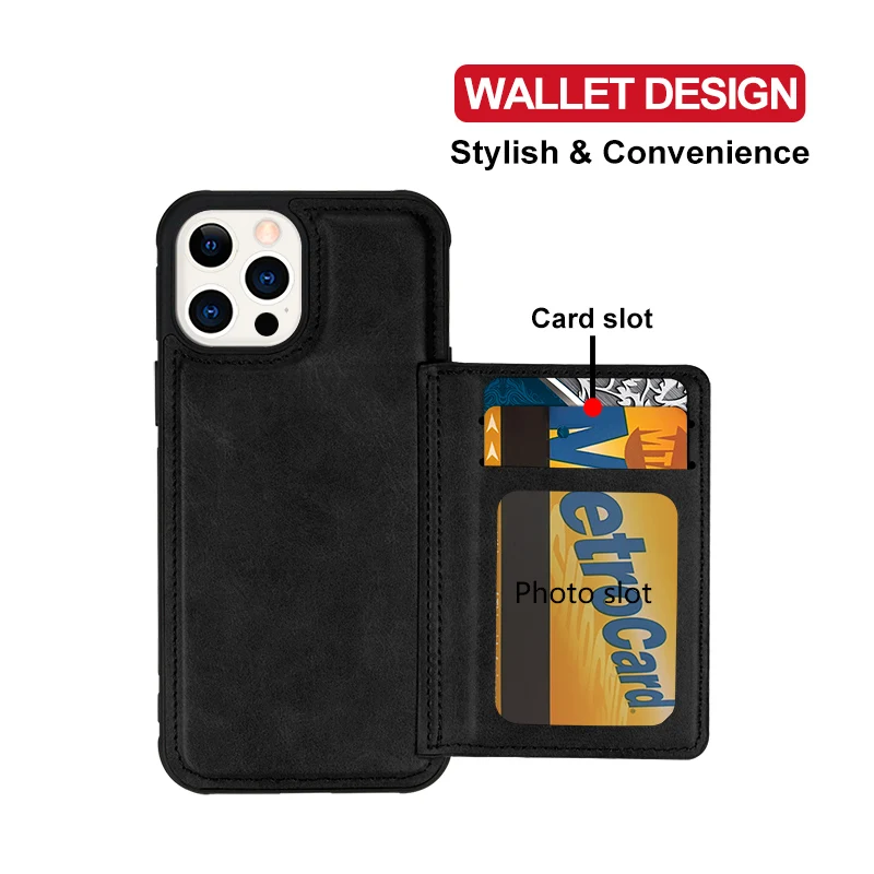 Louis Vuitton Phone Case Card Holder Fashion Leather for iPhone