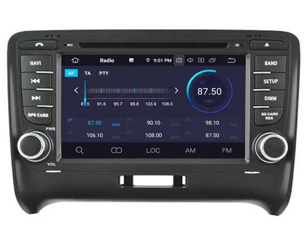 PX5 4g+ 64g Android 9,0 автомобильный dvd-плеер для AUDI TT 2006- Автомобильный мультимедийный автомобильный поддержка DVR wifi DAB OBD