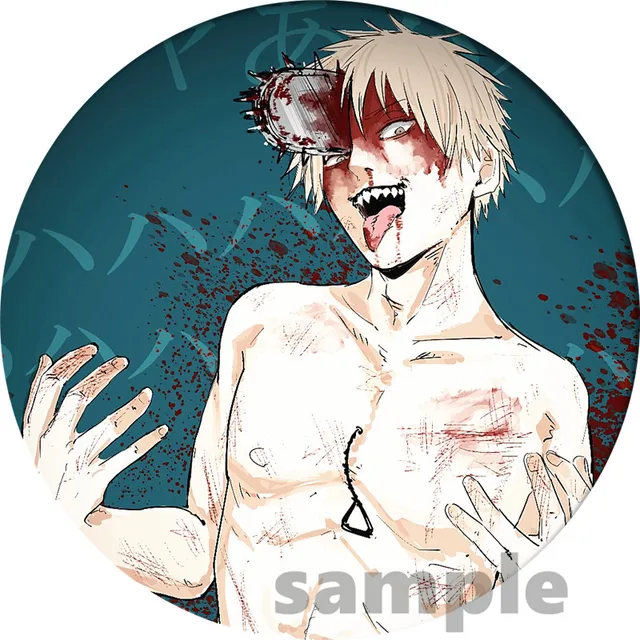Anime Chainsaw Man Badge Makima Brooch Pin Cosplay Badges For Cloth Backpack Cosplay Anime Accessories 14