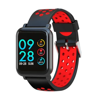 

Color Smart band IP68 Waterproof Fitness Blood Pressure Oxygen Monitor Fitness Bracelet Heart rate Tracker For Iphone android