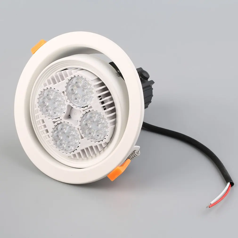 

24/35/40W Jewelry Display LED Lamp Track Spot Light Swing Bulb Store Hall