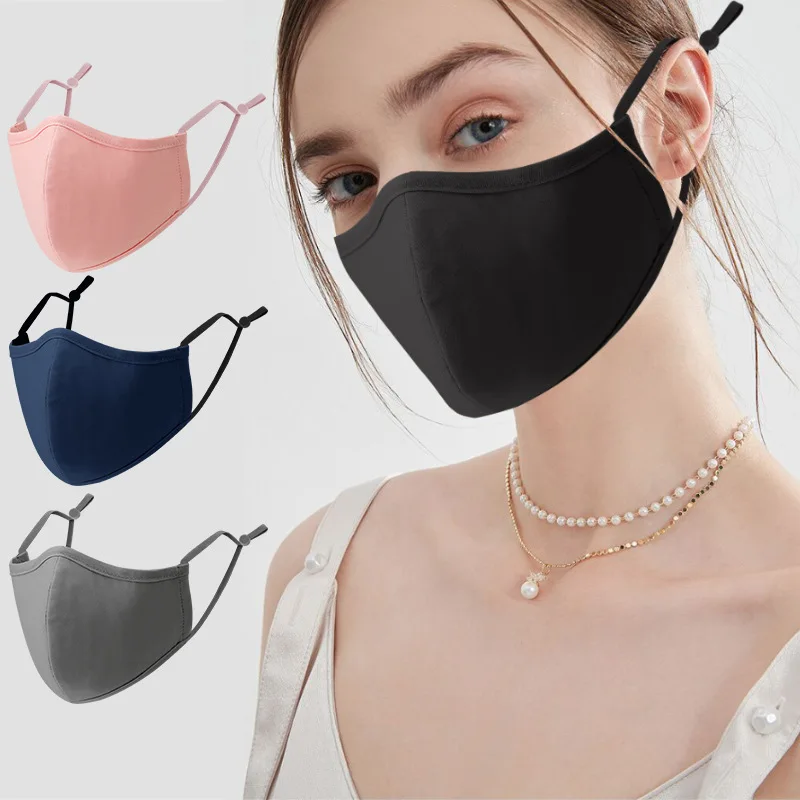 Маска для лица из хлопчатобумажной ткани с фильтром PM2.5 | Аксессуары одежды