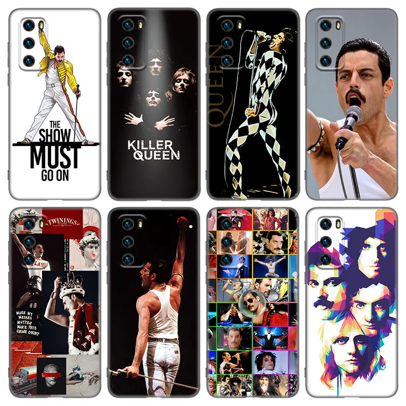Чехол Freddie Mercury Queen Band для Huawei P20 P30 P40 P50 Pro P8 P9 P10 Lite 2017 P Smart Z S 2020 2021 2018 2019 чехол |