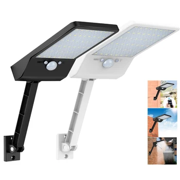 

LED Solar-Lamp Garden-Lights Motion-Sensor 48 Led Outdoor Waterproof 270-Degree 800LM IP65