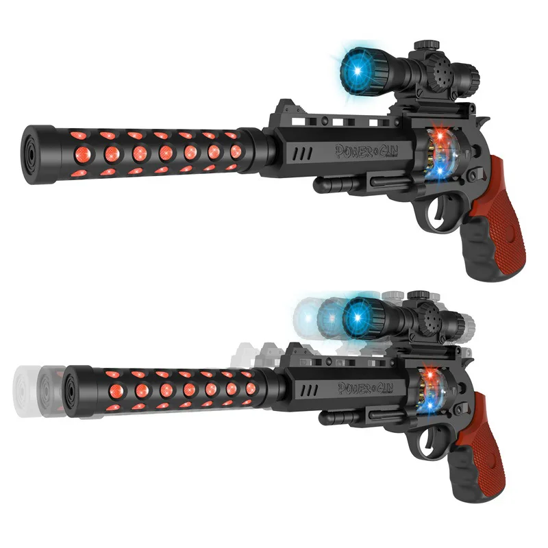 

Children Camouflage Electric Toy Gun Boy Acousto-Optic Voice Model Military Model Pistol Stall Supply of Goods