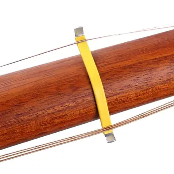 

Yellow Guitar String Separator Pins Polishing Maintenance Repair Parts Protective Pads String Protector Fingerboard Care