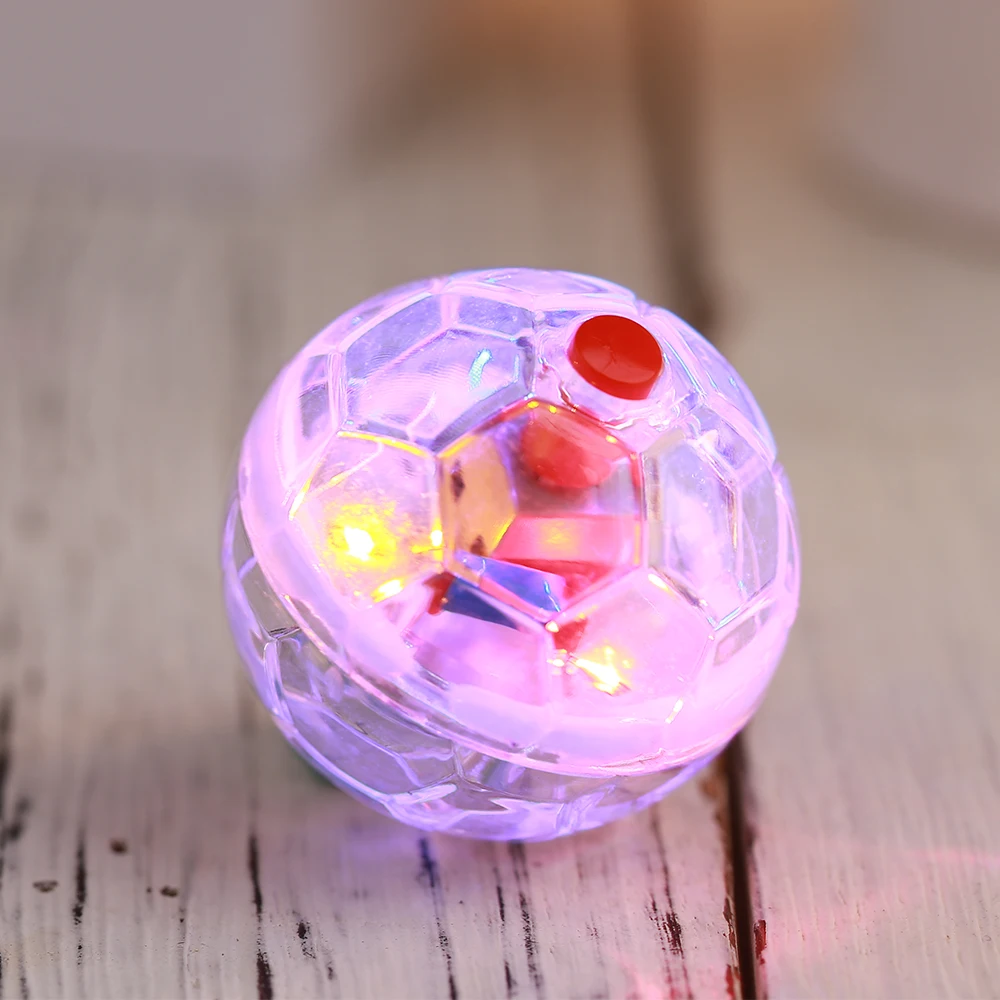 Pet Supplies Plastic Interactive Toy Cat Ball Light Up Creative Activity  Dog Moving Funny Flashing Training Moving Light Ball