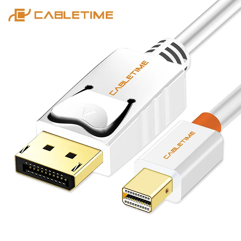 Кабель CABLETIME Mini Display Port to Cable 4K 60HZ Thunderbolt DP For Macbook C052|Кабели VGA| |
