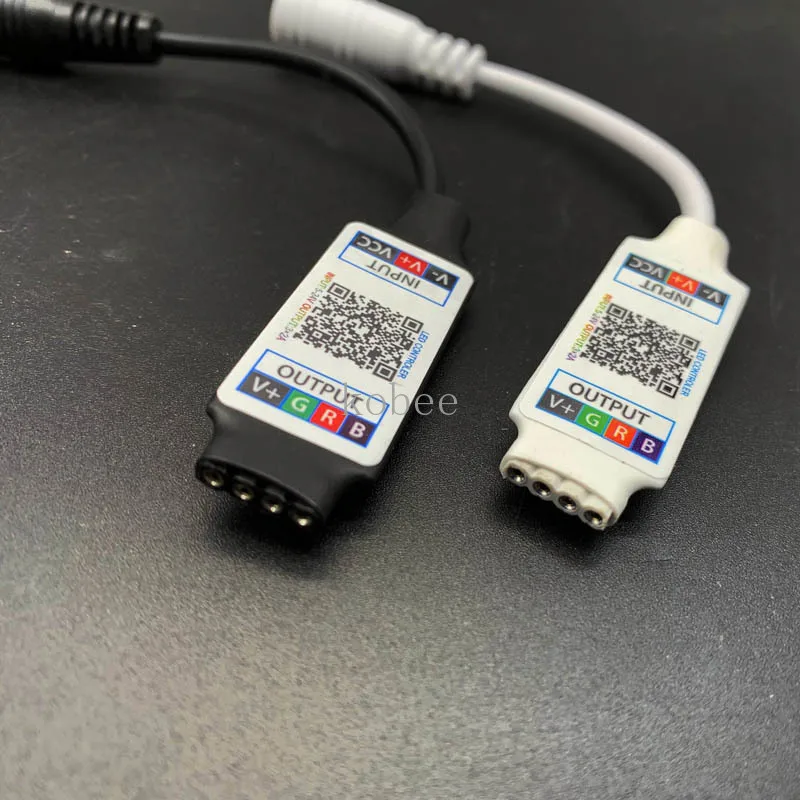 Мини RGB Bluetooth контроллер DC 5 в 12 В 24 музыка светодиодный светильник вая полоса для