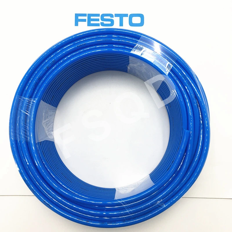 Gomma Per Innaffiare Tubo Pneumatico In Poliuretano PU - 10 M, Diametro Esterno 6 Mm/Interno 4 Mm, Blu Tubo Poliuretano PU - Foto 3