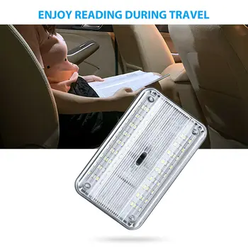 

Interior Car roof light Dome Ceiling Trunk Lamp Transparent 11CM*6.4CM 5W