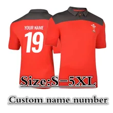 Рубашка поло для регби Wales Размер: S-3XL-5XL принт на заказ номер имя качество идеальное