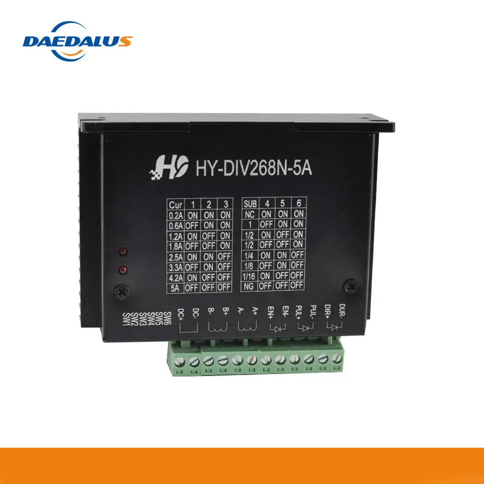 1 шт. TB6600 5A шаговый двигатель драйвер Nema34 цифровой шаговый двигатель привод контроллер для ЧПУ гравировальный маркировочный станок