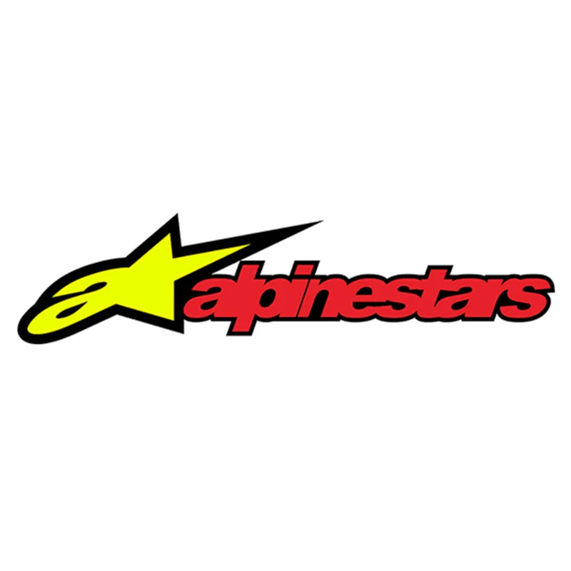 

13cm Vinyl Car Stickers for Alpinestars Astar Auto Moto Car Helmet Racing Tuning Car Decal Waterproof Car Assessoires