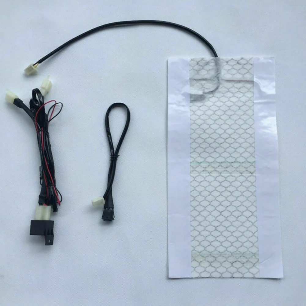 Wear Resistant Motorcycle Heated Pad DC 12V Carbon Fiber Winter Warm Fast Cover Riding Universal Blood Circulation Electric |