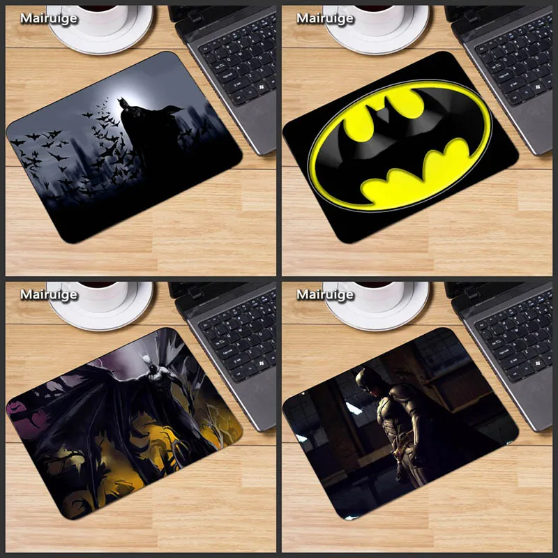 

Batman New Arrival 2018 Custom Slim Laser MousePad Superhero Anti-Slip Mousepad Soft Rubber Mat for Optical Mice