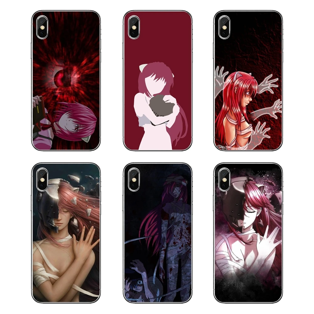 Чехол для мобильного телефона Elfen Lied anese Аниме Манга Quinn с художественным принтом