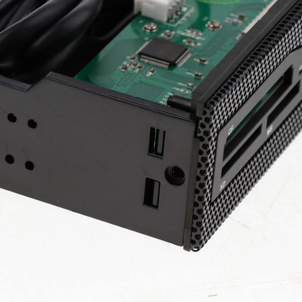 5.25'' Desktop Computer Case Front Panel Internal Card Reader USB 3.0 Port