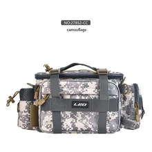 LEO Рыболовная Сумка Многофункциональная дорожная Подсумка черная LUER сумка для рыболовных снастей сумка для камеры на открытом воздухе