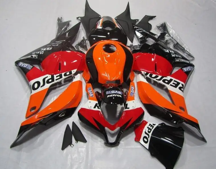 Качество OEM Новое инжекторный комплект Подходит для Honda CBR600RR F5 2009 2010 2011 2012 09, 10, 11, 12, пользовательские Коврики repsol