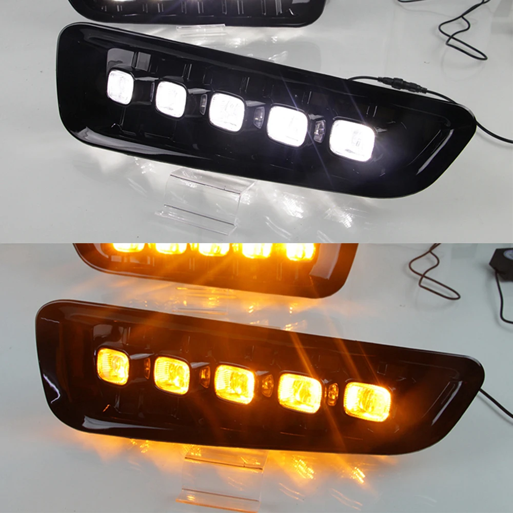 Автомобильная проблесковая 2 шт. DRL светодиодный Габаритные огни для Ford Raptor SVT F150
