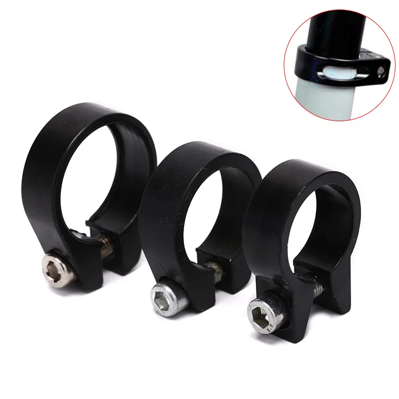 1pc Quick Release Seatpost Clamp Bike Cycling Seat Post Tube Clip Bike Parts Aluminium Alloy MTB Road Bicycle