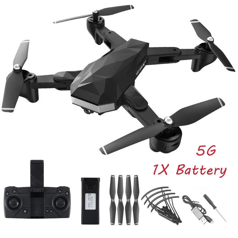 Складной Радиоуправляемый Дрон с 4K HD камерой 5G wifi FPV Радиоуправляемый вертолет воздушный четырехосевой самолет оптический поток после двойной камеры Дрон
