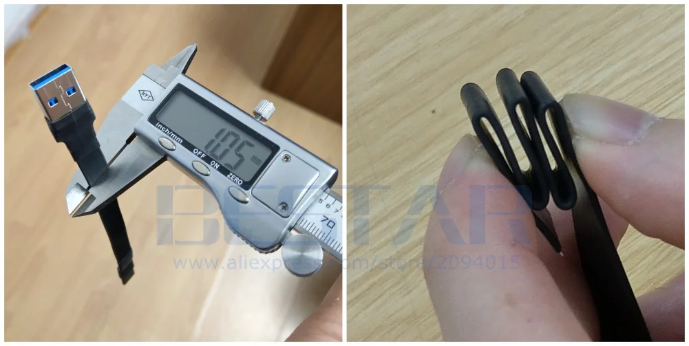 90 Degree Fold Flat USB 3.0 Micro B to Type A Male/Female Cable with Micro-B USB3.0 Connector - FPC FPV Extension Cord Description Image.This Product Can Be Found With The Tag Names Computer Cables Connecting, Computer Peripherals, PC Hardware Cables Adapters, Usb