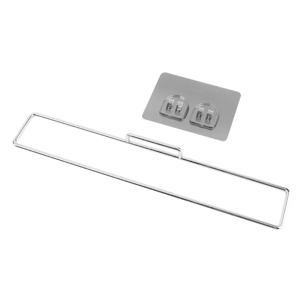 

2017 Creative Design Chrome Plated Metal Home Seamless Vacuum Suction Cup Towel Rack Bathroom Towel Rack Towel Hanging Rack