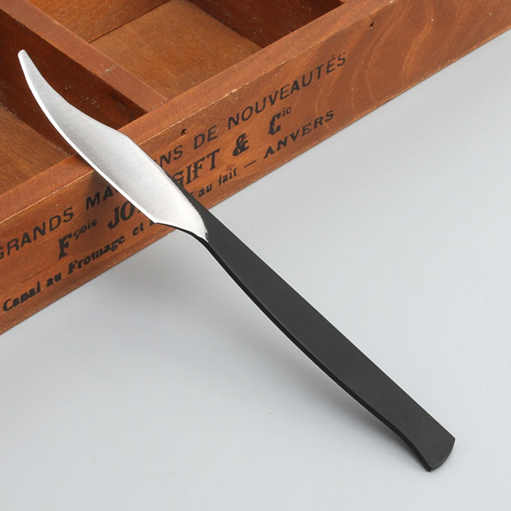 1 Pc 16cm Length Leather Craft Utility Skiving Carving Cutting Knife Tool Stianless DIY Leather Tool Storage Bag leather carving knife craft knife kit