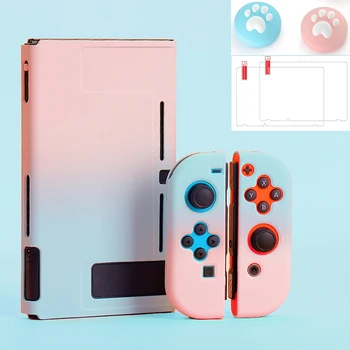 

For Nintend Switch NS Console Protective PC Case Shell for Nintendo Switch Console Joycon Cover Detachable Ultra Thin Outer Skin