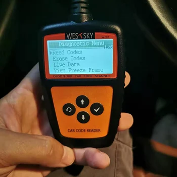

Portable OBDII Car Code Reader Screen Scanner Motocycle Mistake Detector Engine Code Reader Car Diagnostic Fault Scan Tool