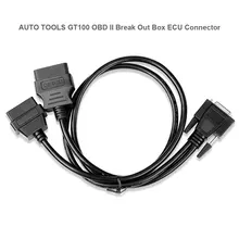 Godiag ferramentas automáticas gt100 obd ii quebrar caixa ecu conector para godiag gt100