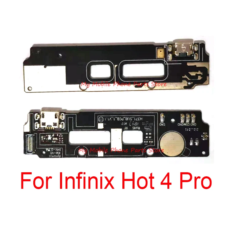 

USB Charging Dock Port Flex Cable For Infinix Hot 4 Pro Hot4pro 4pro USB Charger Board Connector Flex Cable Replacement Parts