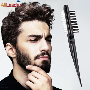 

Alileader Professional Volumia Style Comb Instantly Curly Hair Shark Comb Hair Style Fluffy Shark Back Smooth Black Brush 1Pc