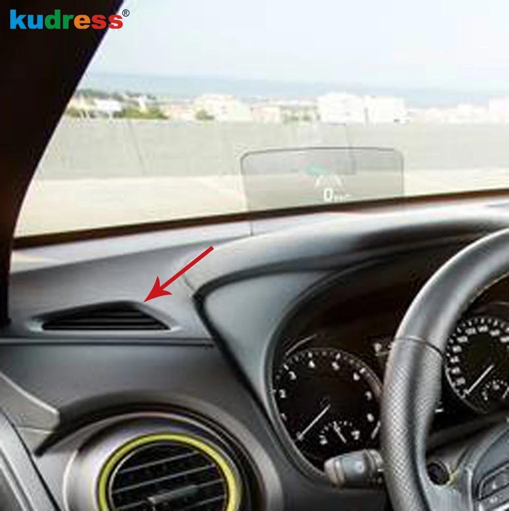 Для Hyundai Kona 2017 2018 2019 2020 SUV из углеродного волокна интерьер автомобиля