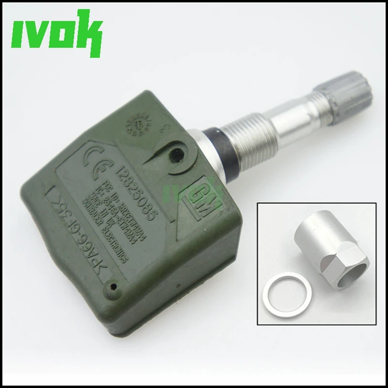 4 шт./лот Schrader TPMS датчики для Cadillac SRX Saab 9-5 Chevrolet Trailblazer; Isuzu Ascender 12825085 433 МГц